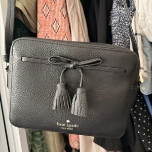 Kate Spade black Leather Crossbody Bag
